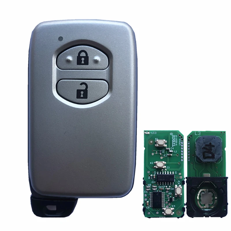 Смарт-ключ XNRKEY модель B53EA для Toyota Land Cruiser 2007 + Бесконтактный смарт-ключ брелок P1 D4 4D-67 чип 433 МГц 89904-60210
Смарт-ключ XNRKEY модель B53EA для Toyota Land Cruiser 2007 + Бесконтактный смарт-ключ брелок P1 D4 4D-67 чип 433 МГц 89904-60210