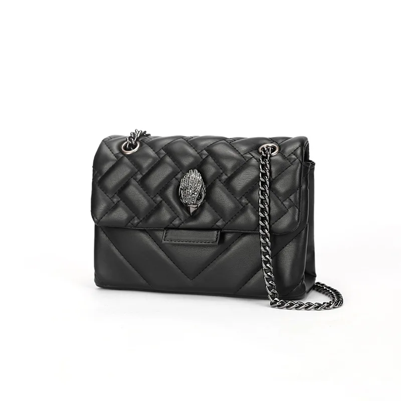 Kurt Geiger New High Quality Black Eagle Head Metal Chain Crossbody Bag Women Shoulder Bag
Kurt Geiger New High Quality Black Eagle Head Metal Chain Crossbody Bag Women Shoulder Bag