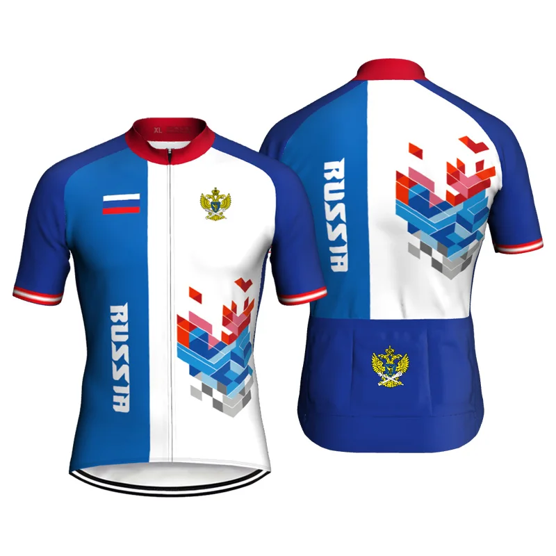 Russia Bicycle Wear Short Sleeve Motocross Jacket Road Sweater Bike Shirt Cycling Jersey Preferential Top Clothes Patterns Pro
Russia Bicycle Wear Short Sleeve Motocross Jacket Road Sweater Bike Shirt Cycling Jersey Preferential Top Clothes Patterns Pro
