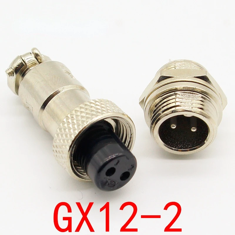 1pcs GX12 2 Pin Male & Female 12mm Wire Panel Connector Aviation Plug L88 GX12 Circular Connector Socket Plug
1pcs GX12 2 Pin Male & Female 12mm Wire Panel Connector Aviation Plug L88 GX12 Circular Connector Socket Plug