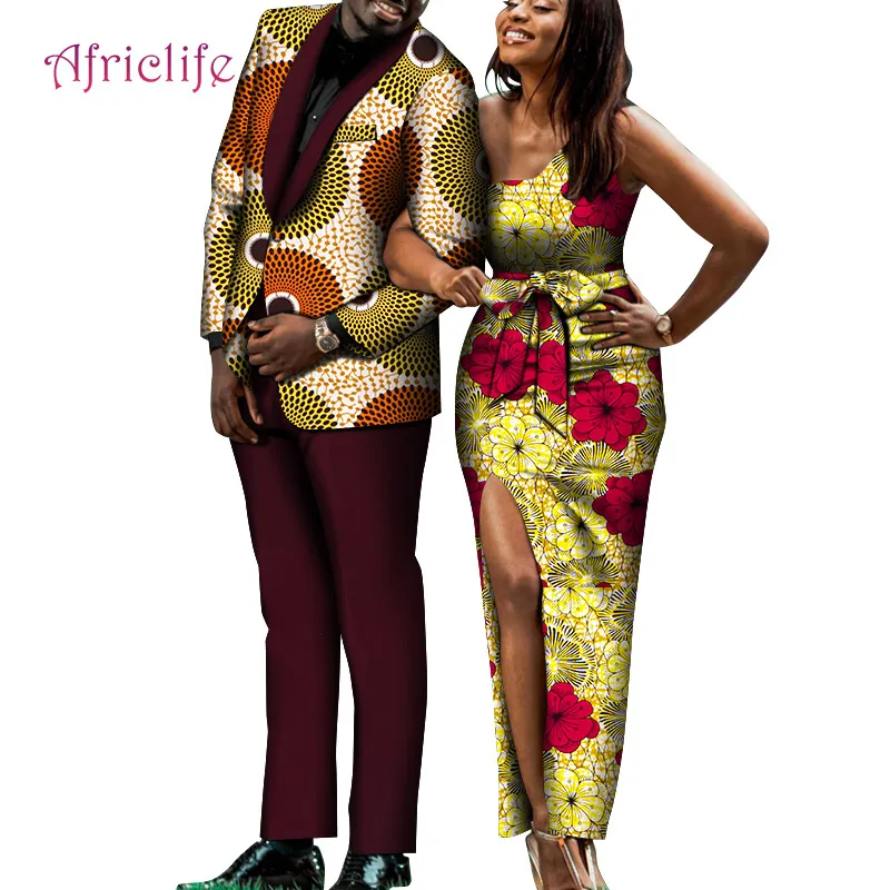 African Couple matching Clothes for Wedding Men Outfit Top Blazer and Prom Women Dress Party Vestidos WYQ684
African Couple matching Clothes for Wedding Men Outfit Top Blazer and Prom Women Dress Party Vestidos WYQ684