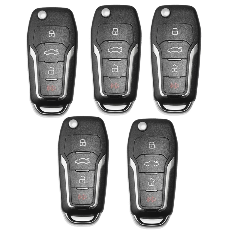 For Xhorse XNFO01EN Remote Key Fob Universal Wireless Remote Key Fob 4 Buttons For Ford Type 5 Pcs/Lot
For Xhorse XNFO01EN Remote Key Fob Universal Wireless Remote Key Fob 4 Buttons For Ford Type 5 Pcs/Lot