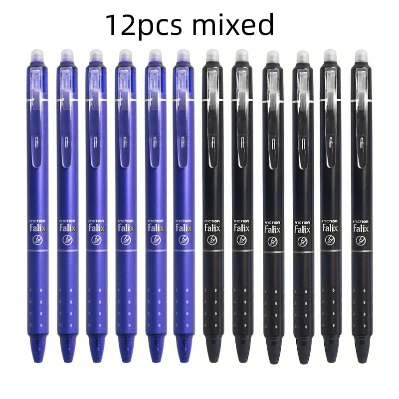 Стираемые гелевые ручки Pilot 0,5 мм чёрно-синие
Стираемые гелевые ручки Pilot 0,5 мм чёрно-синие