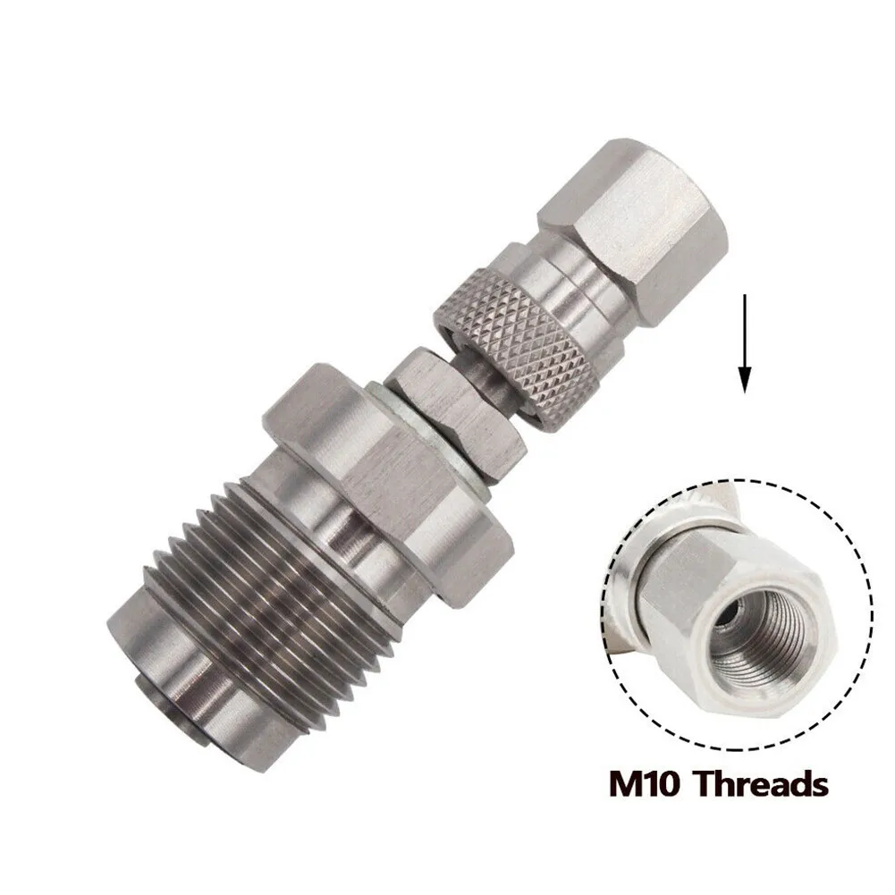 DIN 232 &300 Bar 8mm Quick Disconnect Fitting Adapter G5/8 Thread For PCP Stainless Steel Male Filling Adapter With M10Thread
DIN 232 &300 Bar 8mm Quick Disconnect Fitting Adapter G5/8 Thread For PCP Stainless Steel Male Filling Adapter With M10Thread