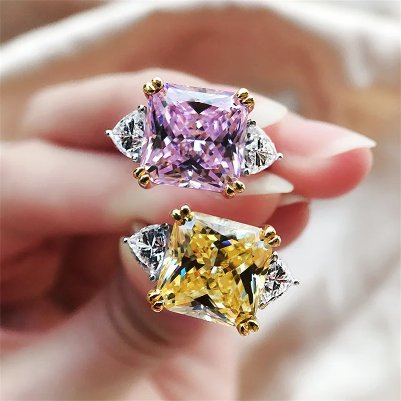 925 Sterling Silver Elegant Wedding Ring for Women Girl Lady Bridal Citrine Natural Gemstone Fashion Jewelry
925 Sterling Silver Elegant Wedding Ring for Women Girl Lady Bridal Citrine Natural Gemstone Fashion Jewelry