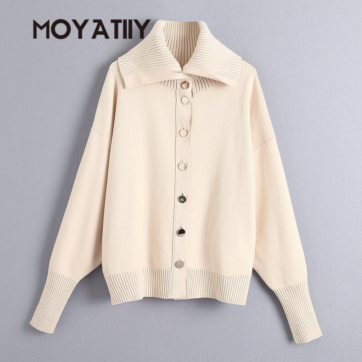 MOYATIIY Women Cardigan Fashion Winter Warm Beige Sweaters Long Sleeve Oversize Cardigans Outwear
MOYATIIY Women Cardigan Fashion Winter Warm Beige Sweaters Long Sleeve Oversize Cardigans Outwear