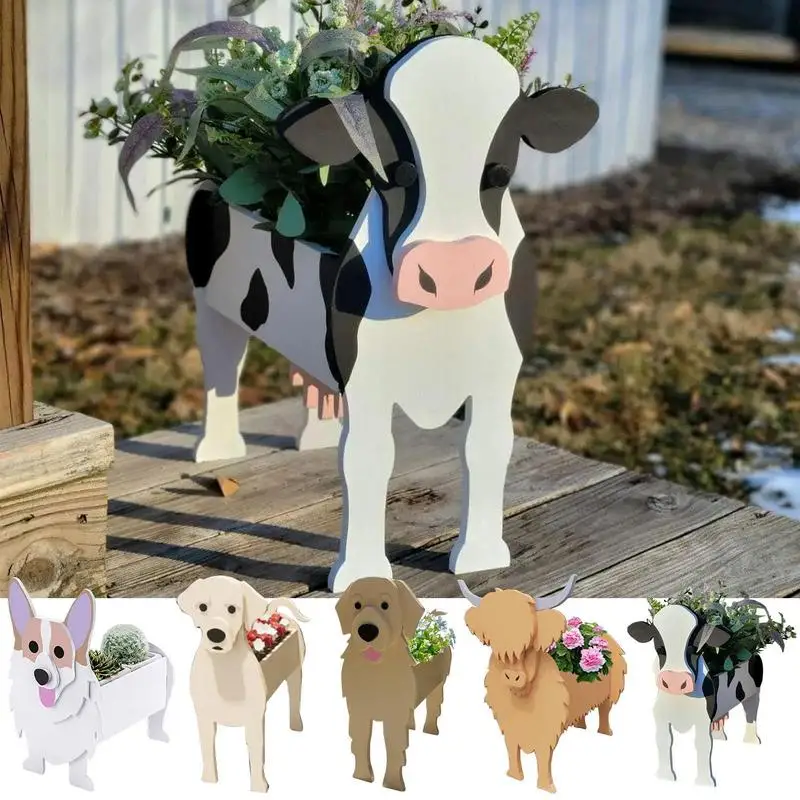Garden Flower Pot Dog Planter Bulldog Poodle Corgi Garden Pots Cartoon Pet Flower Port For Home Decor And Garden Decoration
Garden Flower Pot Dog Planter Bulldog Poodle Corgi Garden Pots Cartoon Pet Flower Port For Home Decor And Garden Decoration
