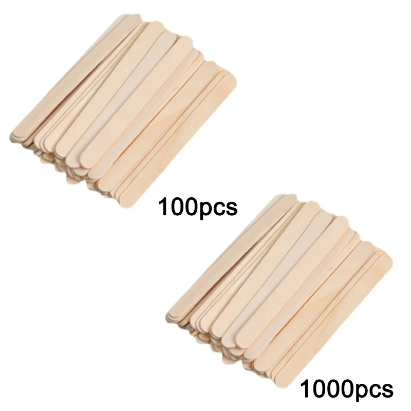 100/1000pcs Ice Cream Popsicles Sticks Natural Wooden Craft Stick Multipurpose for Ice Pop Plant Labels Waxing
100/1000pcs Ice Cream Popsicles Sticks Natural Wooden Craft Stick Multipurpose for Ice Pop Plant Labels Waxing
