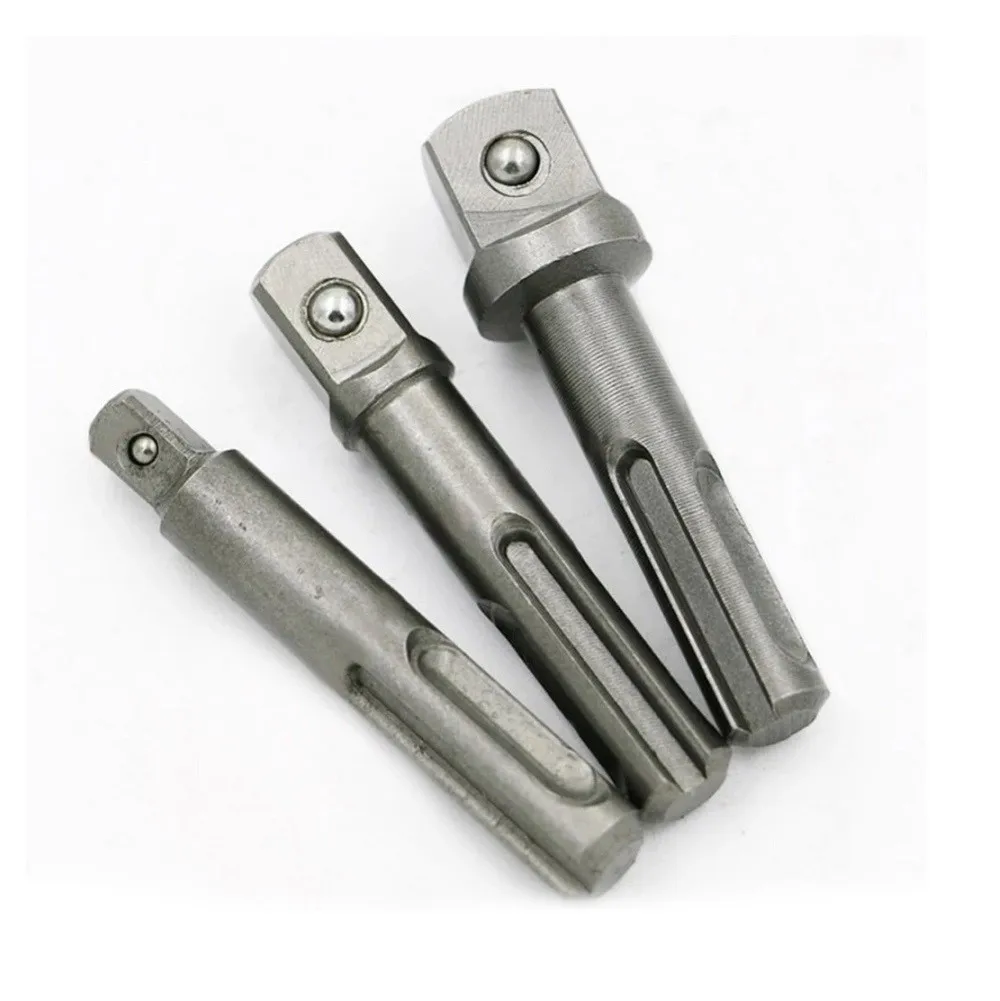 3pcs SDS Drill Socket Adapter Impact Drill Extension Drill Bits Bar Socket Adapter 1/4 3/8 1/2 Size Hex Shank Square Head Drill
3pcs SDS Drill Socket Adapter Impact Drill Extension Drill Bits Bar Socket Adapter 1/4 3/8 1/2 Size Hex Shank Square Head Drill