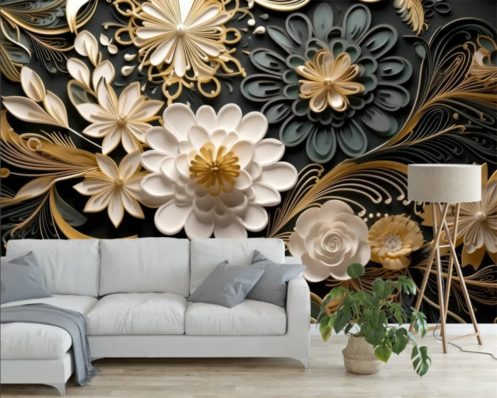 beibehang papel de parede Customized modern new bedroom, living room decoration, abstract floral background wallpaper
beibehang papel de parede Customized modern new bedroom, living room decoration, abstract floral background wallpaper