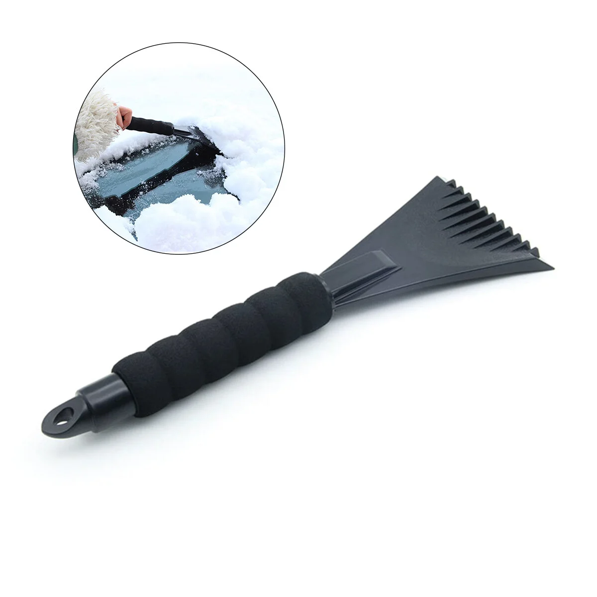 Snow Ice Scraper Removal for Car with Handle Heavy-duty Frost and Snow Removal for Car Windshield and Window (Random Color)
Snow Ice Scraper Removal for Car with Handle Heavy-duty Frost and Snow Removal for Car Windshield and Window (Random Color)