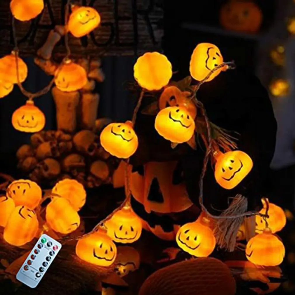Pumpkin String Lights Halloween Decoration Lights LED Lights Remote Control Flashing Lights Christmas Lights For Outdoor Decor 
Pumpkin String Lights Halloween Decoration Lights LED Lights Remote Control Flashing Lights Christmas Lights For Outdoor Decor