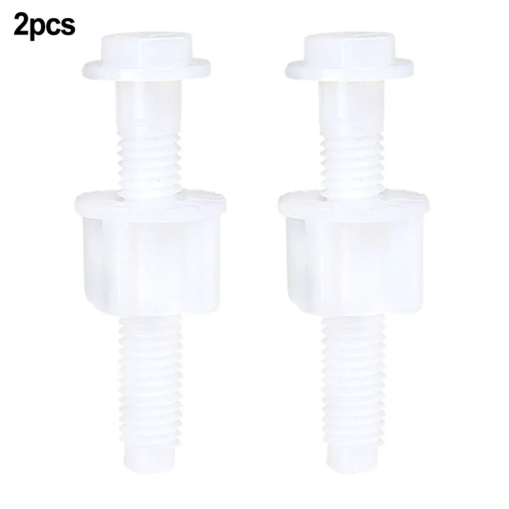 2pcs Toilet Hinge Bolts Screw Fixing Fitting Kit Repair Bolts Plastic Universal Replacement Toilet Lid Set Screws Bathroom Parts
2pcs Toilet Hinge Bolts Screw Fixing Fitting Kit Repair Bolts Plastic Universal Replacement Toilet Lid Set Screws Bathroom Parts