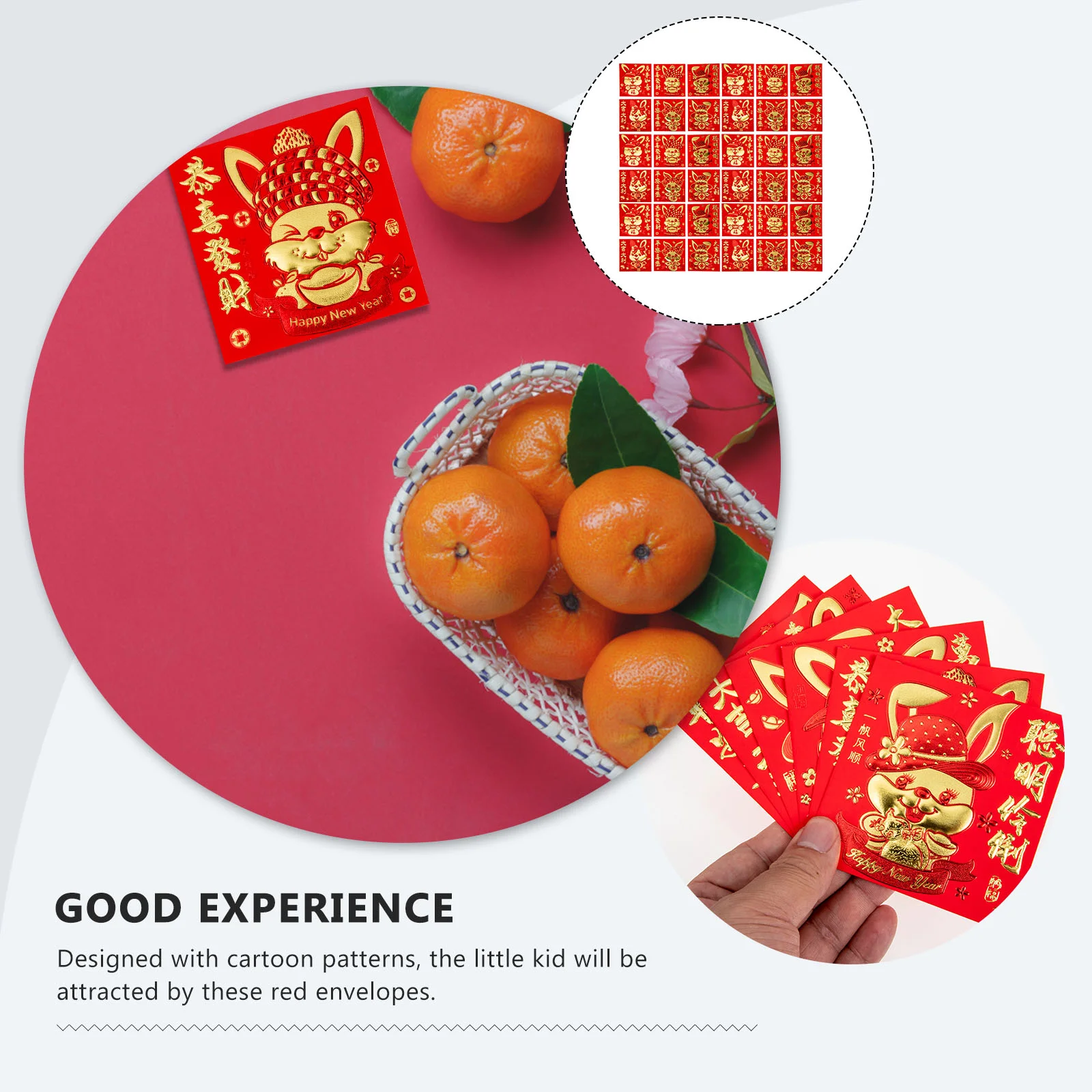 Red Money Envelopes Year New Packet Chinese Packets Envelope Zodiac Festival Bag Spring Rabbit Lucky Hong Bao Lunar Pocket Pouch 
Red Money Envelopes Year New Packet Chinese Packets Envelope Zodiac Festival Bag Spring Rabbit Lucky Hong Bao Lunar Pocket Pouch