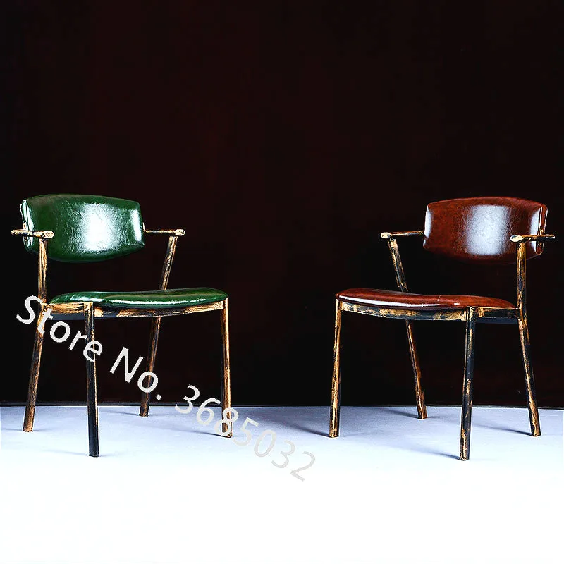 Hot Vintage Iron Cafe Chairs Restaurant Studio Chairs Casual Back Creative Designer Bar Tables and Chairs Dining Room Modern
Hot Vintage Iron Cafe Chairs Restaurant Studio Chairs Casual Back Creative Designer Bar Tables and Chairs Dining Room Modern