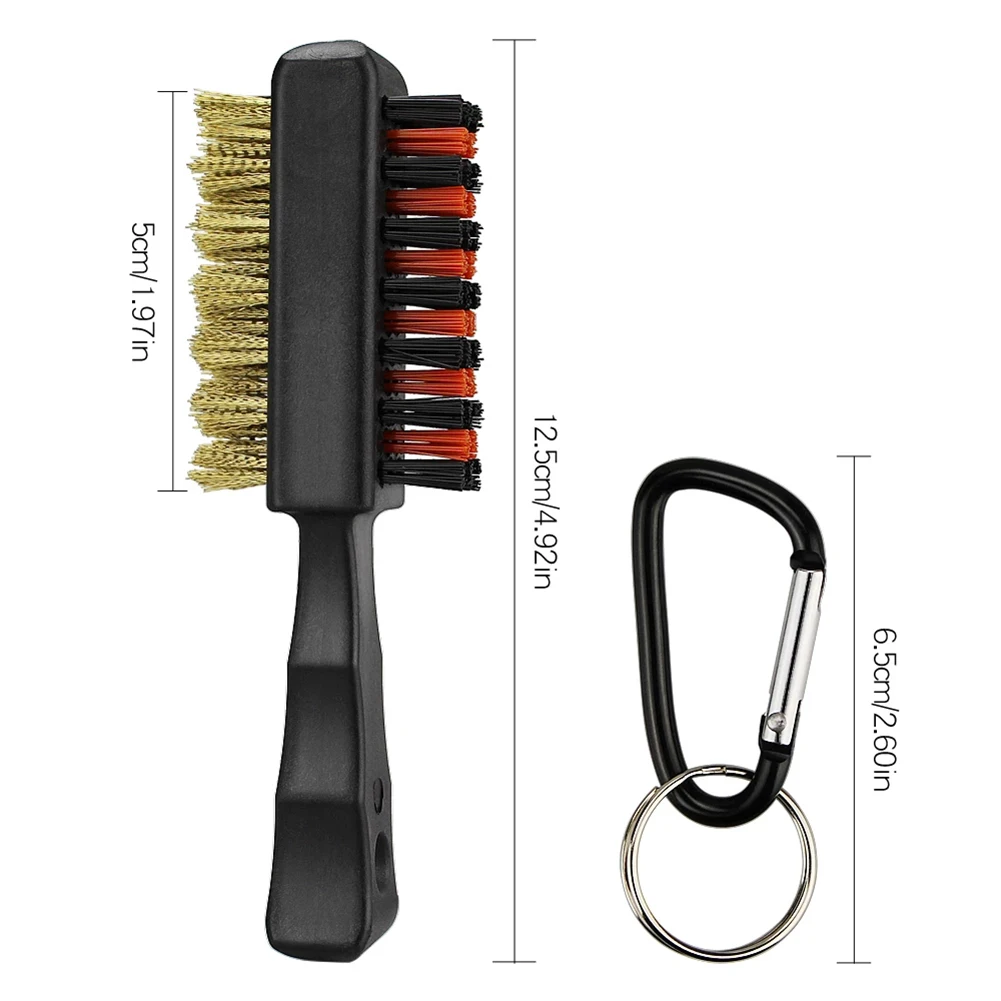 1 Pc Golf Club Cleaning Brush Dual Sided Brush Groove Cleaner Portable Metal Nylon Brushes Manual Tools For Iron Balls Cleaning
1 Pc Golf Club Cleaning Brush Dual Sided Brush Groove Cleaner Portable Metal Nylon Brushes Manual Tools For Iron Balls Cleaning