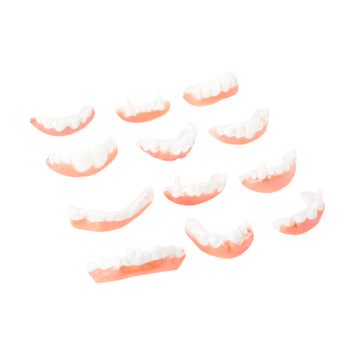 12Pcs Gnarly Gag Novelty Denture for Costume Party Favors Gift Hallowen 
12Pcs Gnarly Gag Novelty Denture for Costume Party Favors Gift Hallowen