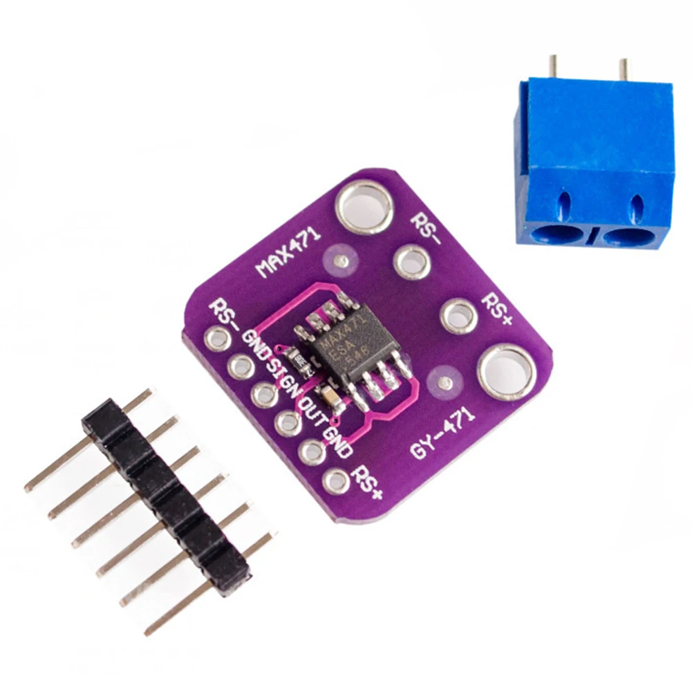 1PCS MAX471 3A Range Current Sensor Professional Module Current Detection Module Current Module DC3–25V Or DC3–16.5V
1PCS MAX471 3A Range Current Sensor Professional Module Current Detection Module Current Module DC3–25V Or DC3–16.5V