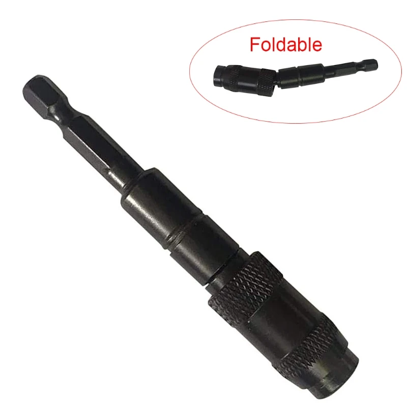 1/4" Magnetic Screw Drill Tip Drive Guide Drill Bit Extension Drill Screw Tool Quick Change Locking Bit Holder
1/4" Magnetic Screw Drill Tip Drive Guide Drill Bit Extension Drill Screw Tool Quick Change Locking Bit Holder