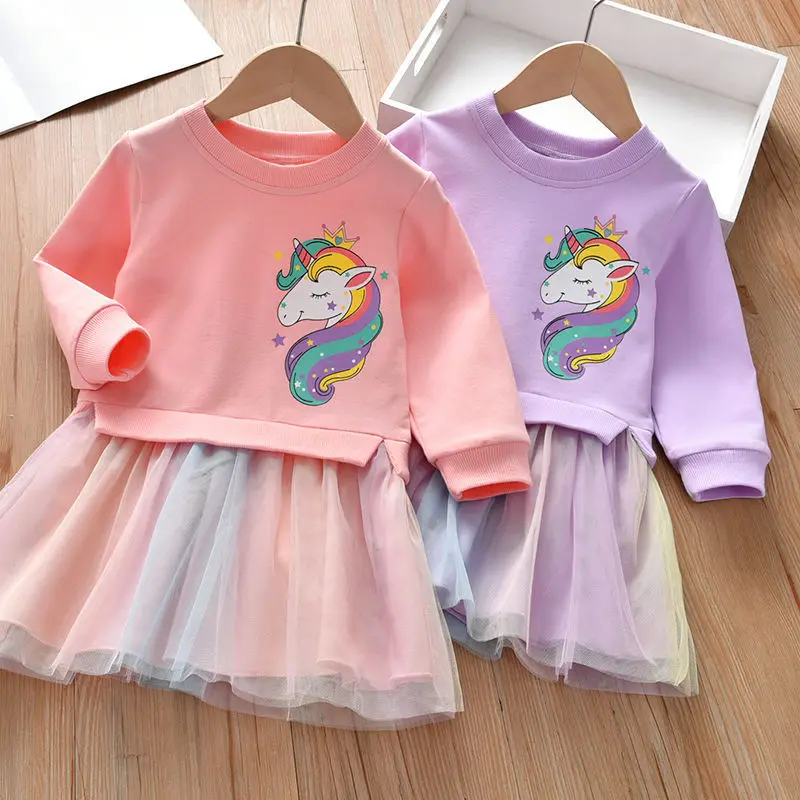 Girls' Dress 2022 Autumn New Baby Cartoon Pattern Little Girl Fashionable Outer Wear Long Sleeve Rainbow Dress
Girls' Dress 2022 Autumn New Baby Cartoon Pattern Little Girl Fashionable Outer Wear Long Sleeve Rainbow Dress