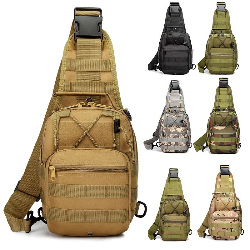 Outdoor Trekking Shoulder Bags Tactical Men Backpack Molle Military Army Camping Hiking Bags Fishing Hunting Chest Bags 
Outdoor Trekking Shoulder Bags Tactical Men Backpack Molle Military Army Camping Hiking Bags Fishing Hunting Chest Bags