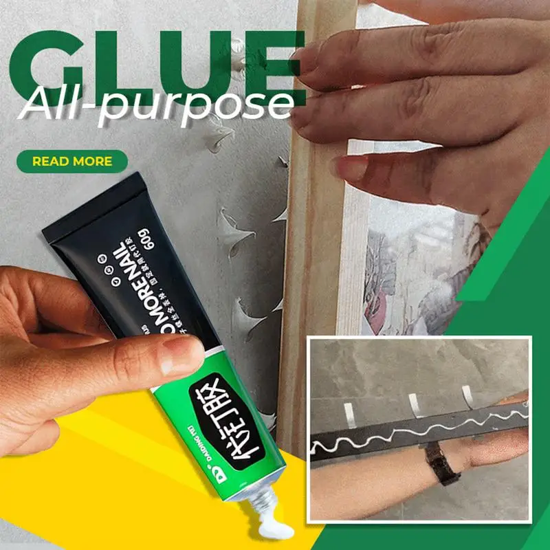 Multi-functional Adhesive Glue DIY Crafts Glass No Nail Glue Universal Strong Glue For Resin Ceramic Metal Glass Repairing
Multi-functional Adhesive Glue DIY Crafts Glass No Nail Glue Universal Strong Glue For Resin Ceramic Metal Glass Repairing