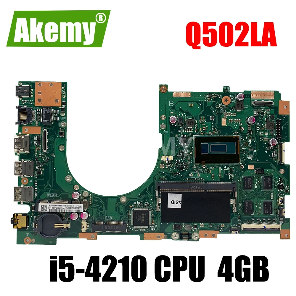 Q502LA motherboard i5-4210 4GB Memory REV 2.0 For Asus Q502 Q502L Q502LA Laptop motherboard Q502LA Mainboard Q502LA motherboard
Q502LA motherboard i5-4210 4GB Memory REV 2.0 For Asus Q502 Q502L Q502LA Laptop motherboard Q502LA Mainboard Q502LA motherboard