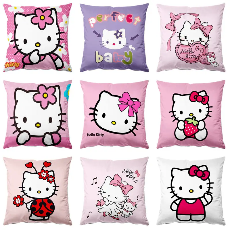 HelloKitty Cartoon Throw Pillow Dorm Bedroom Cute Cushion Gift Pillow Sofa Car Pillow 45CM*45CM
HelloKitty Cartoon Throw Pillow Dorm Bedroom Cute Cushion Gift Pillow Sofa Car Pillow 45CM*45CM