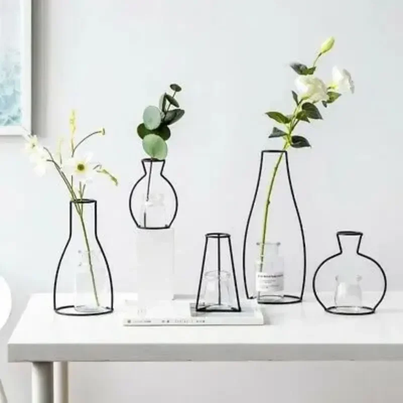Flowers Vase Pot Ornament Metal Plant Holder Nordic Styles Flower Home Garden Decorations Wedding Retro Iron Line Table Decor
Flowers Vase Pot Ornament Metal Plant Holder Nordic Styles Flower Home Garden Decorations Wedding Retro Iron Line Table Decor