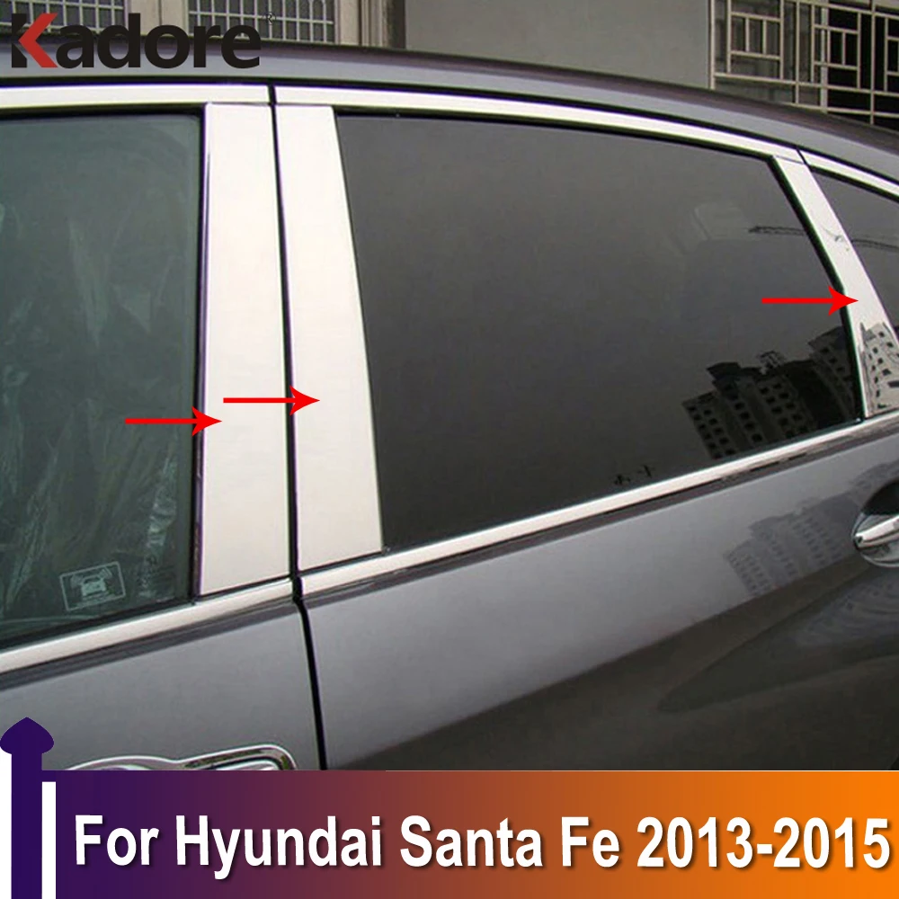 For Hyundai Santa Fe 2013 2014 2015 Car Window Center Pillar Post Trim Cover Decoration Strip Exterior Accessories
For Hyundai Santa Fe 2013 2014 2015 Car Window Center Pillar Post Trim Cover Decoration Strip Exterior Accessories