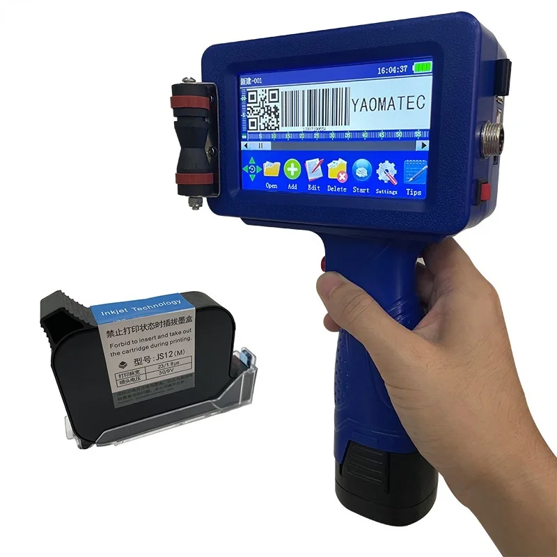 2022. 12,7 мм изображение QR-код серийный номер фотографический онлайн-принтер ручной струйный ручной термоструйный принтер TIJ
2022. 12,7 мм изображение QR-код серийный номер фотографический онлайн-принтер ручной струйный ручной термоструйный принтер TIJ