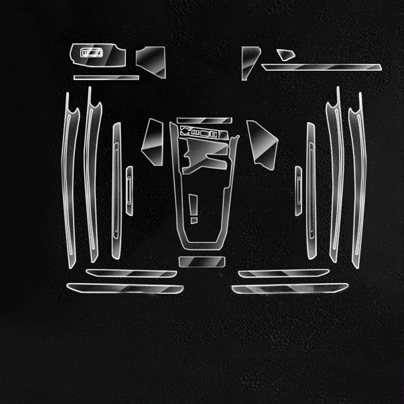 TPU for Audi E-tron E Tron Transparent Protector Film Car Interior Sticker Center Control Navigation Door Windows Lifting Panel
TPU for Audi E-tron E Tron Transparent Protector Film Car Interior Sticker Center Control Navigation Door Windows Lifting Panel