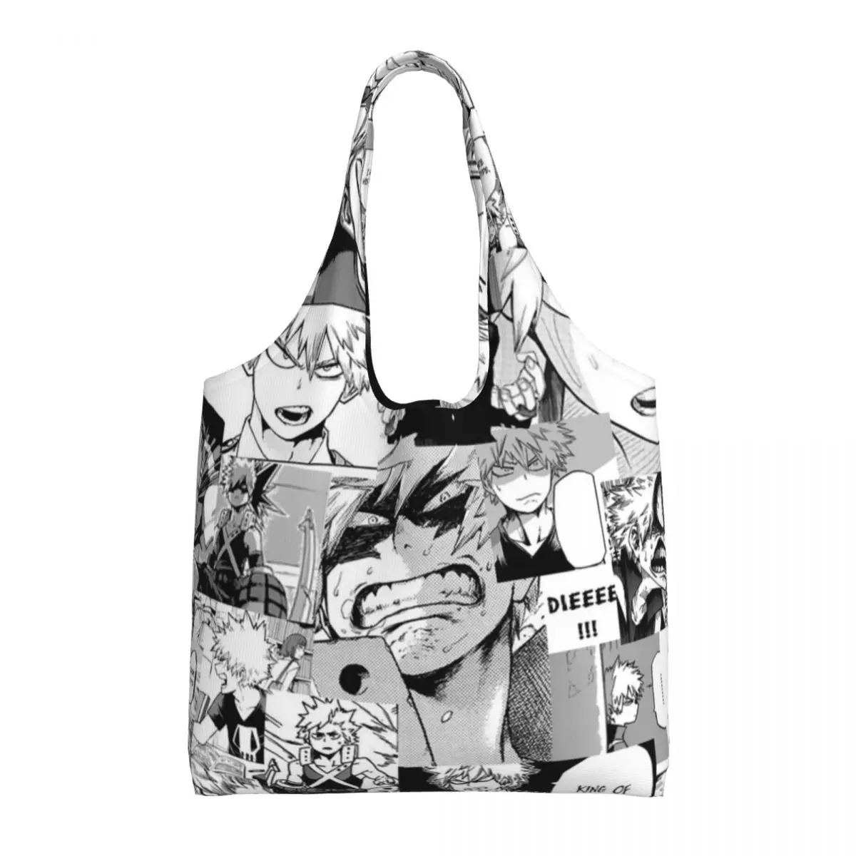 Сумка для покупок с коллажем bakugkatou suki, женская уличная сумка My Hero моя геройская академия, модные стильные сумки из полиэстера
Сумка для покупок с коллажем bakugkatou suki, женская уличная сумка My Hero моя геройская академия, модные стильные сумки из полиэстера