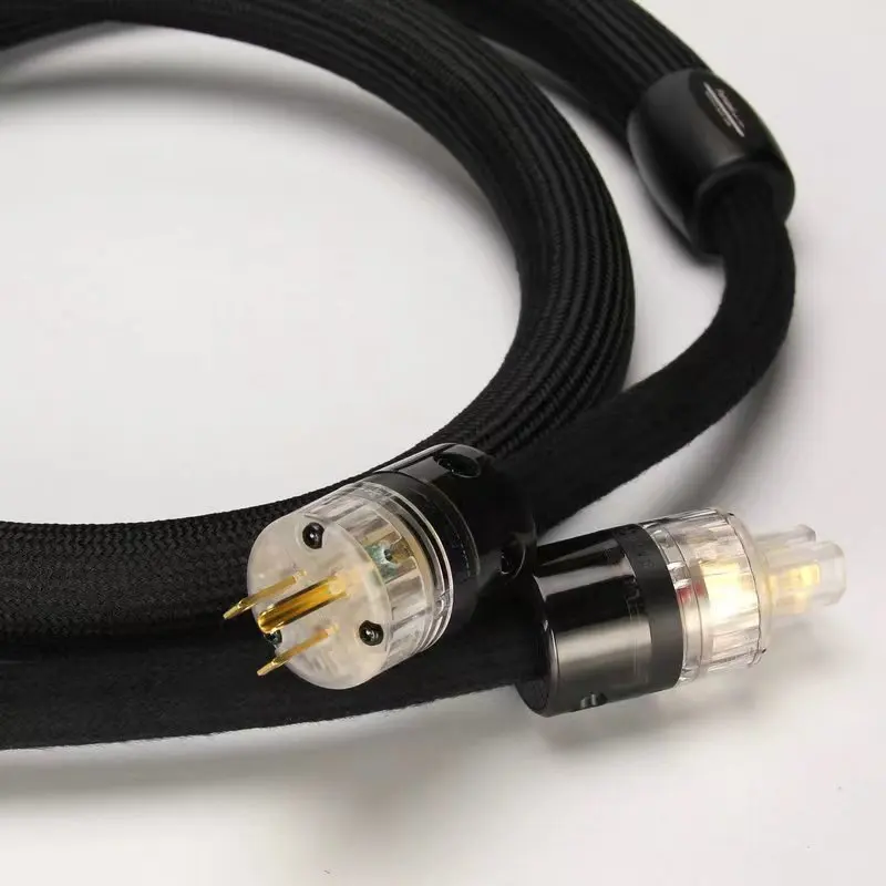 Высокоточный флагманский шнур питания Pahebel, американский стандарт переменного тока 
Высокоточный флагманский шнур питания Pahebel, американский стандарт переменного тока