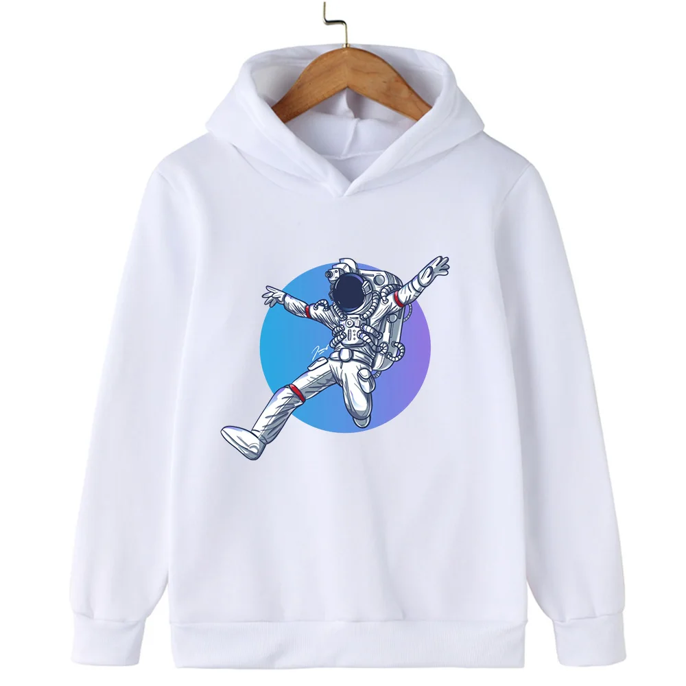 Astronaut Cartoon Fashion Print Hoodie Boys Four Seasons Warm Comfortable Pullover Girls 4-14 Years Old Multi-Coloured Outdoor
Astronaut Cartoon Fashion Print Hoodie Boys Four Seasons Warm Comfortable Pullover Girls 4-14 Years Old Multi-Coloured Outdoor