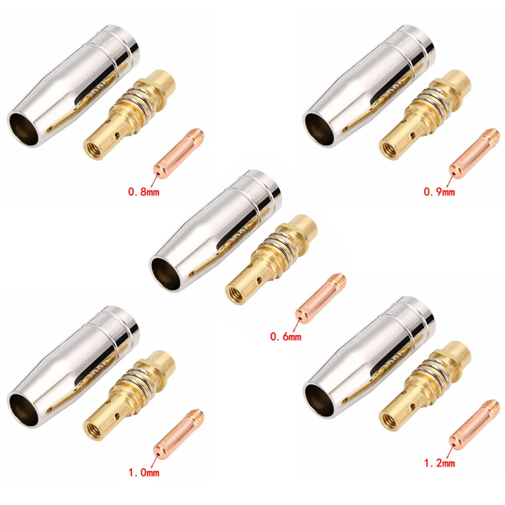 3Pcs Welder Nozzle Part Kit 15AK Conductive Nozzles Contact Tips For MIG Welding Torch Welding 0.6/0.8/0.9/1.0/1.2mm Tool Part
3Pcs Welder Nozzle Part Kit 15AK Conductive Nozzles Contact Tips For MIG Welding Torch Welding 0.6/0.8/0.9/1.0/1.2mm Tool Part