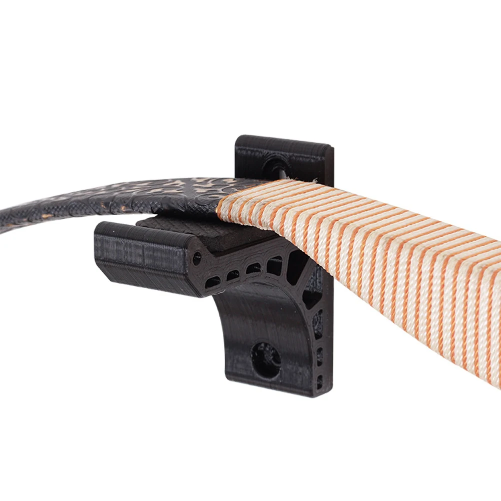 Wall-mounted Holders Bow Holders Archery Bow Wall Mount Rack Recurve Bow Garage Storage Hanger Holder 7x7x3cm ABS Plastic Black
Wall-mounted Holders Bow Holders Archery Bow Wall Mount Rack Recurve Bow Garage Storage Hanger Holder 7x7x3cm ABS Plastic Black
