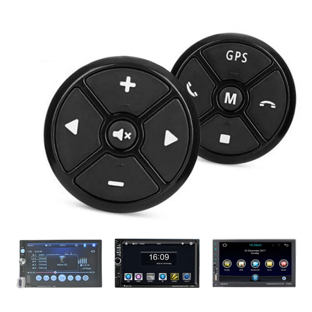 2pcs Controller Key Wireless Car Steering Wheel Control Button Support Adroid/Wince For Car Radio GPS Multimedia Multi-function
2pcs Controller Key Wireless Car Steering Wheel Control Button Support Adroid/Wince For Car Radio GPS Multimedia Multi-function