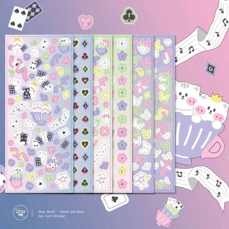 LITTLE VAN DIY 12 Sheets/Bag Colorful Laser Butterfly Stickers Kawaii for Notebook Rools Album Decoration Stickers FXGTZ011
LITTLE VAN DIY 12 Sheets/Bag Colorful Laser Butterfly Stickers Kawaii for Notebook Rools Album Decoration Stickers FXGTZ011