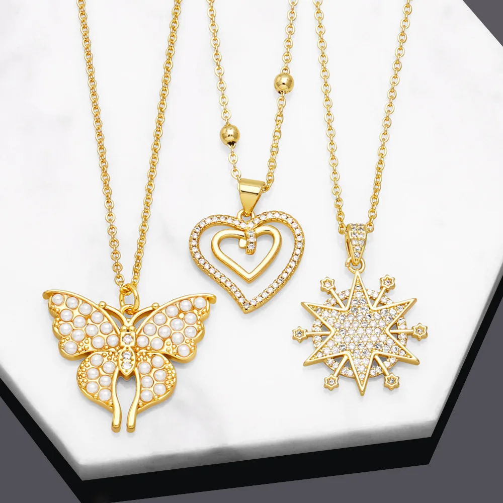 V&YIDOU Fashion Spirit Pearl Butterfly Necklace Women's Light Luxury Full Diamond Dignified Pendant Jewelry Wholesale
V&YIDOU Fashion Spirit Pearl Butterfly Necklace Women's Light Luxury Full Diamond Dignified Pendant Jewelry Wholesale
