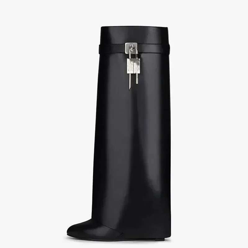 Women's New Designer Luxury Brand Women's Leather Boots Thick Soled High Heel Boots Knee High Boots Fashion Women's Boots
Women's New Designer Luxury Brand Women's Leather Boots Thick Soled High Heel Boots Knee High Boots Fashion Women's Boots