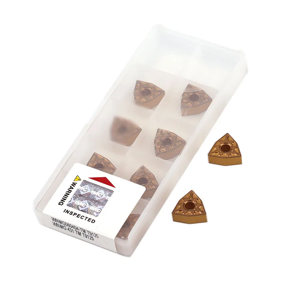 WNMG060404-TM T9125 Blade WNMG060408-TM T9125 Carbide Inserts External Turning Tools CNC Lathe Tools Wear-Resistant Steel Cutter
WNMG060404-TM T9125 Blade WNMG060408-TM T9125 Carbide Inserts External Turning Tools CNC Lathe Tools Wear-Resistant Steel Cutter
