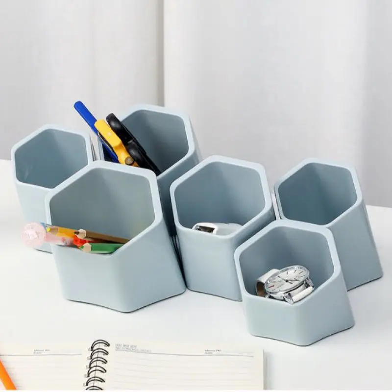 6pcs/set Pen Holder Desk Office Organizer Bins Hexagonal Storage Holder Desktop Pencil Pen Sundries Box Stationery Office School
6pcs/set Pen Holder Desk Office Organizer Bins Hexagonal Storage Holder Desktop Pencil Pen Sundries Box Stationery Office School