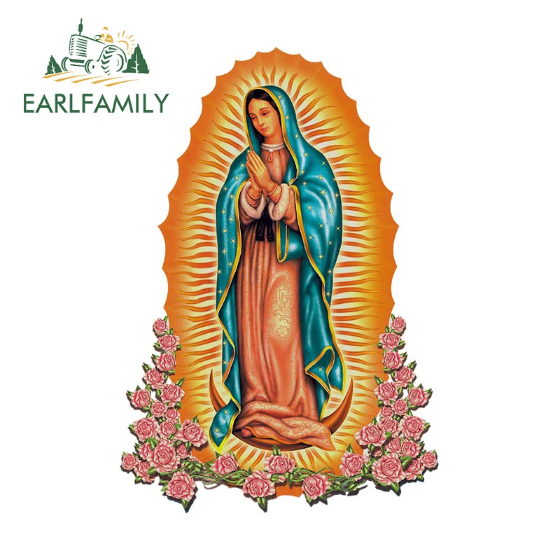 EARLFAMILY, 13 см x 8,9 см, дама гуадалупа, автомобильная наклейка, мотоциклетная наклейка, автомобильные декоративные аксессуары, креативный солнцезащитный водонепроницаемый
EARLFAMILY, 13 см x 8,9 см, дама гуадалупа, автомобильная наклейка, мотоциклетная наклейка, автомобильные декоративные аксессуары, креативный солнцезащитный водонепроницаемый
