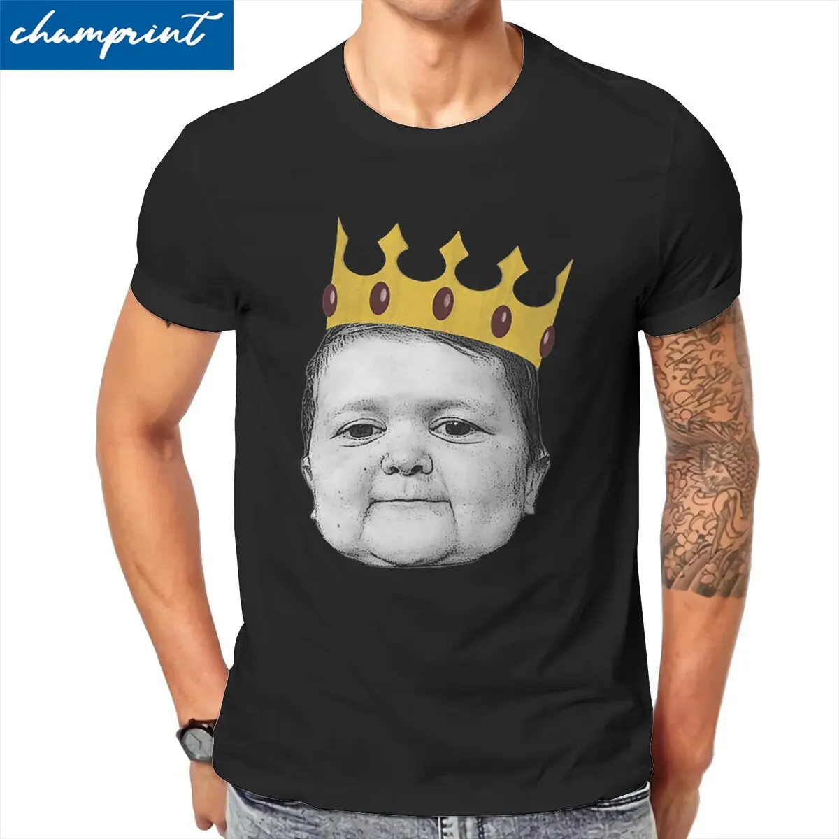 Men Hasbulla Magomedov Crown Mini Khabib T Shirt Cotton Tops Short Sleeve Crewneck Tees Printing T-Shirts
Men Hasbulla Magomedov Crown Mini Khabib T Shirt Cotton Tops Short Sleeve Crewneck Tees Printing T-Shirts