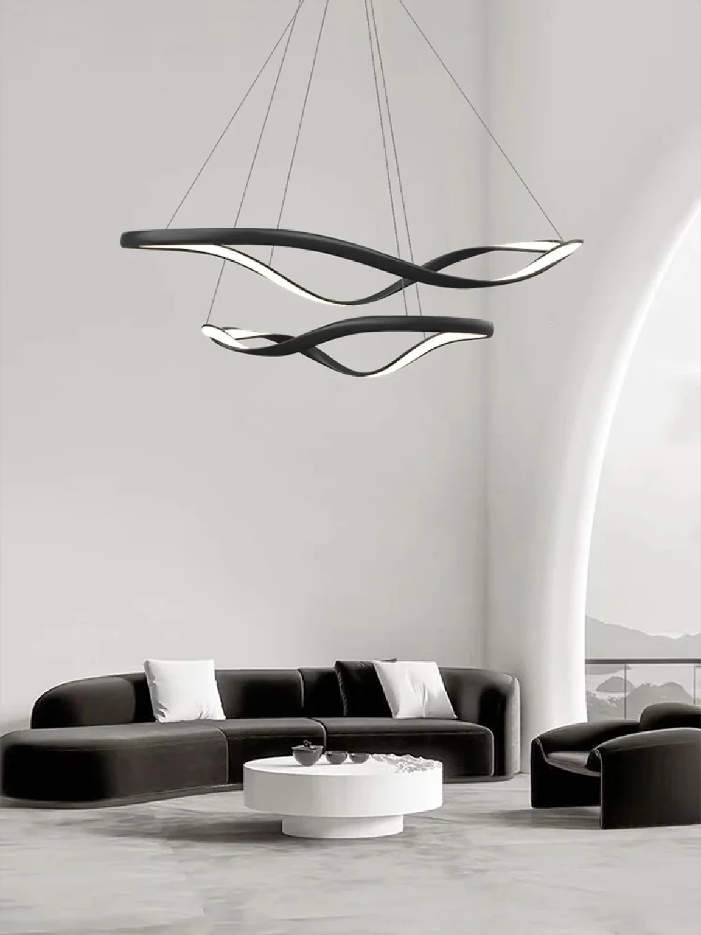 Nordic Style Dimmable LED Irregular Ring Line Light Modern Suspension Minimalism Chandelier Hanging Lamp Home Decor Foyer Lobby
Nordic Style Dimmable LED Irregular Ring Line Light Modern Suspension Minimalism Chandelier Hanging Lamp Home Decor Foyer Lobby