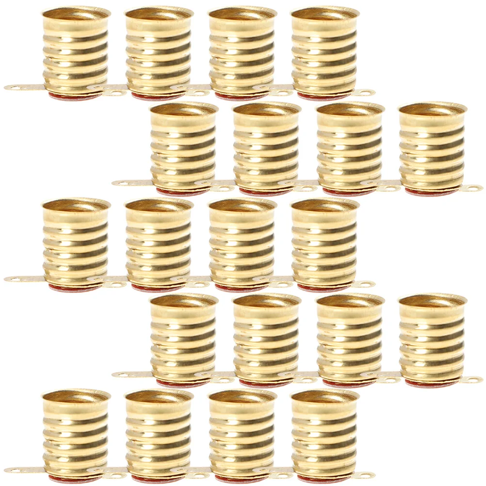 50 Pcs Lamp Holder LED Bulbs Lamp Socket Replacement Small Bulbs Holder Screw Light Bulb Holder Copper E10 Lamps Base
50 Pcs Lamp Holder LED Bulbs Lamp Socket Replacement Small Bulbs Holder Screw Light Bulb Holder Copper E10 Lamps Base