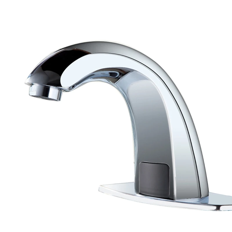 Touchless Induction Water Faucet Full Copper Automatic Infrared Sensor Water Tap Hands Free Bathroom Faucet Water-saving
Touchless Induction Water Faucet Full Copper Automatic Infrared Sensor Water Tap Hands Free Bathroom Faucet Water-saving