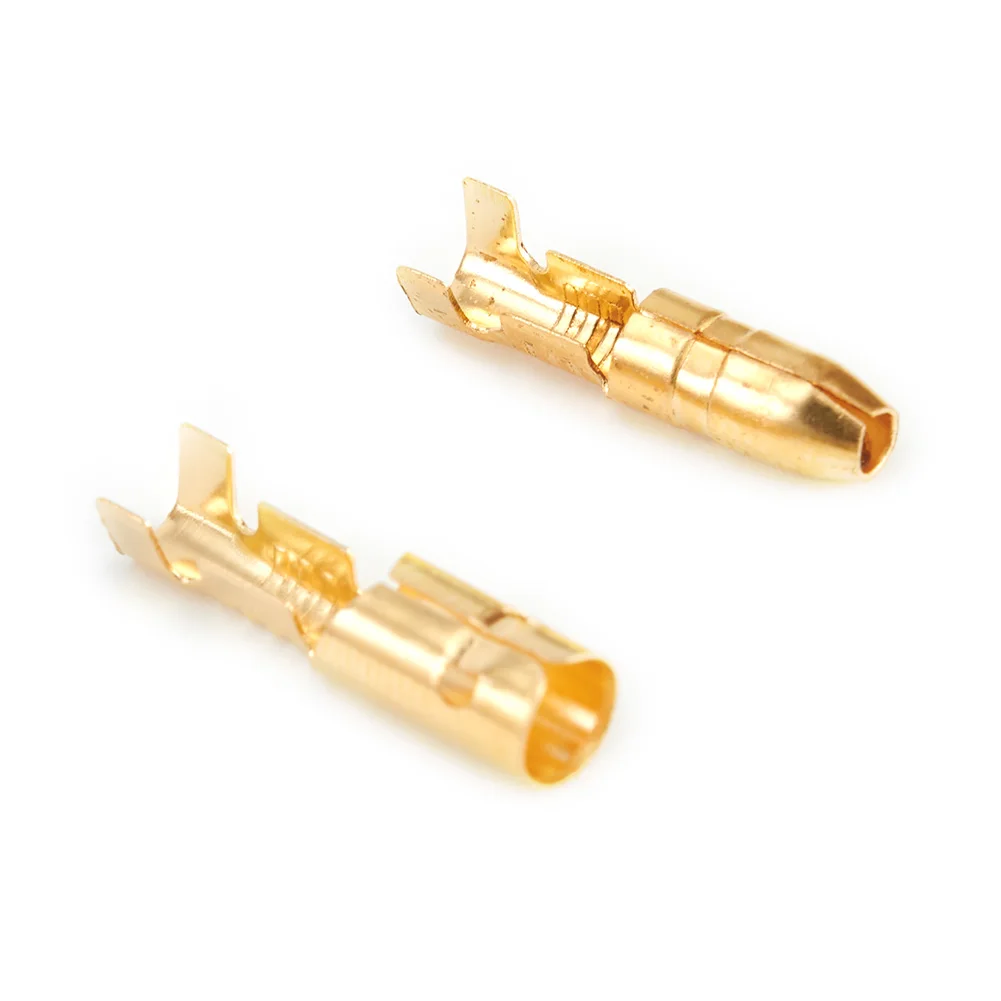 200x Connector Moto 3.9mm Male & 4.0mm Female 50 Set Terminal Transparent Bullet Uninsulated W/ Sleeve Connectors
200x Connector Moto 3.9mm Male & 4.0mm Female 50 Set Terminal Transparent Bullet Uninsulated W/ Sleeve Connectors