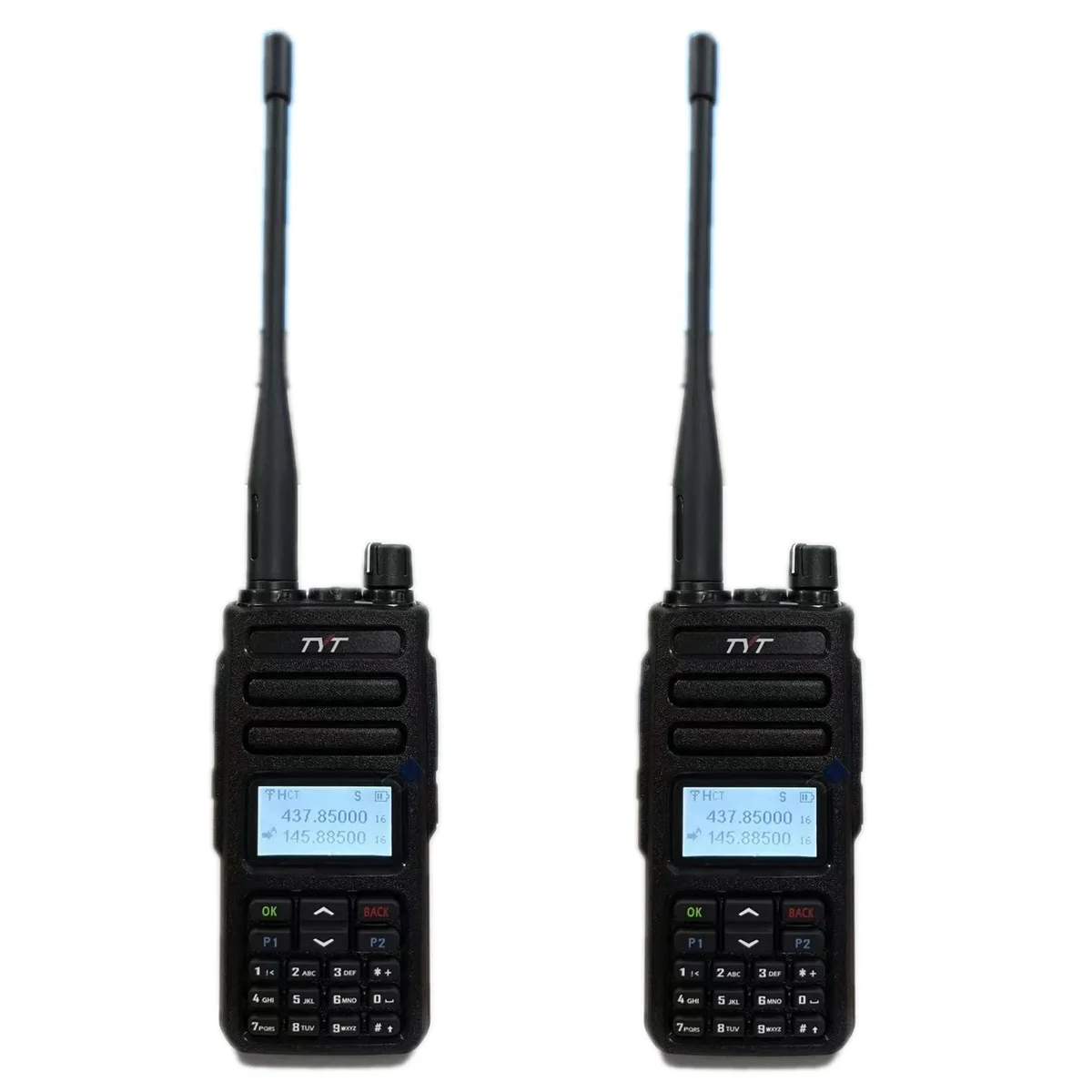 2 упаковки TYT MD750 рация DMR и аналоговый двухдиапазонный шифровальный экран шифрование клавиатура двойной слот времени сканер приемник
2 упаковки TYT MD750 рация DMR и аналоговый двухдиапазонный шифровальный экран шифрование клавиатура двойной слот времени сканер приемник